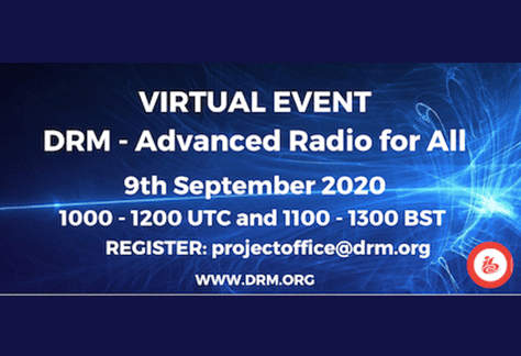  DRM to Hold Virtual IBC Event