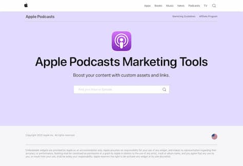  Apple Releases Web Embed for Podcasters