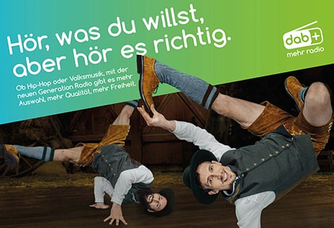 Germany Startmotiv DAB Kampagne