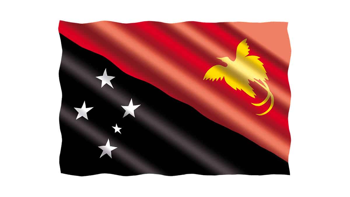 Papua New Guinea flag