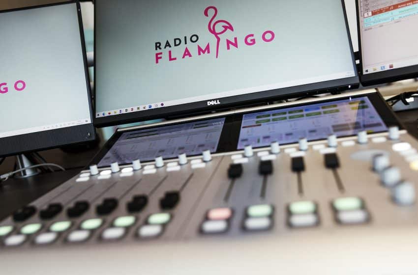  DHD Audio mixing consoles help Radio Flamingo fly