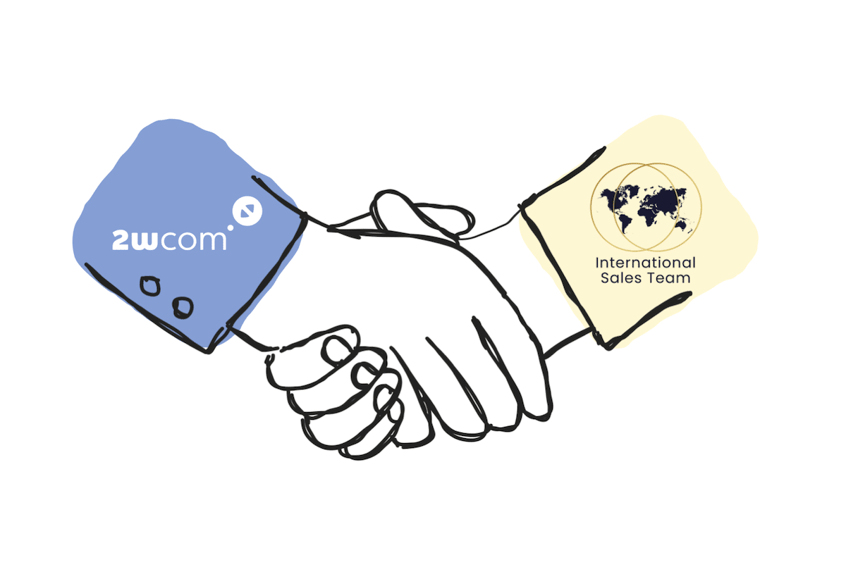 2wcom is International Sales Team's new client