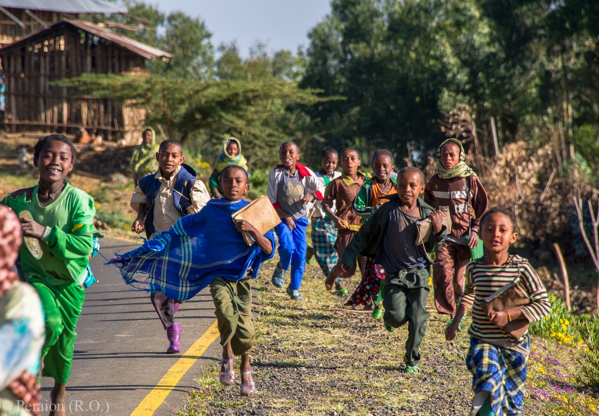 Ethiopian Schoolchildren