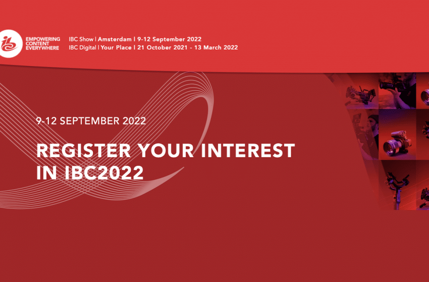  IBC announces dates for 2022