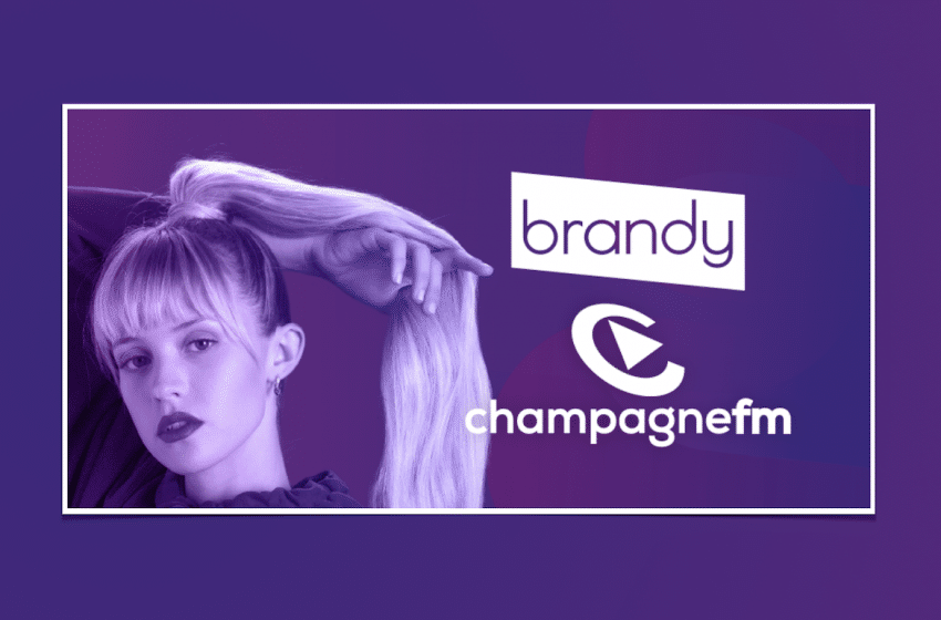  Champagne FM pops with Brandy