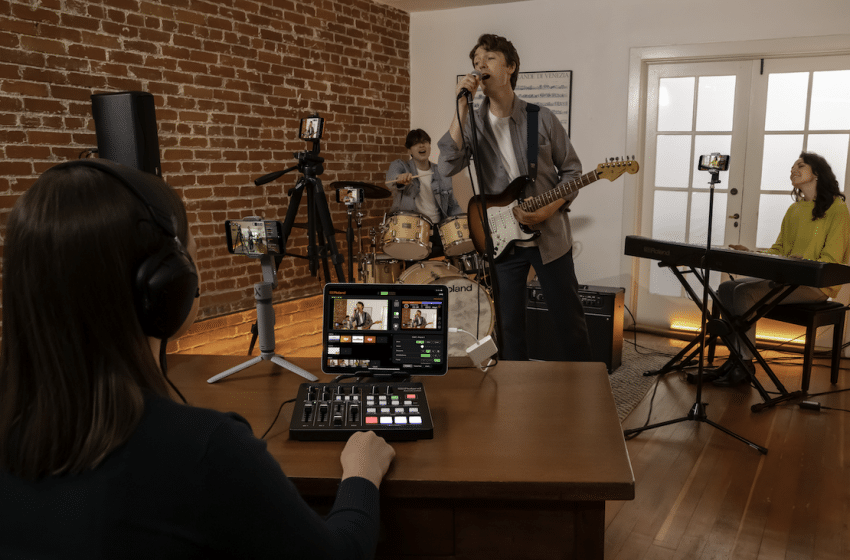 Roland releases live streaming products