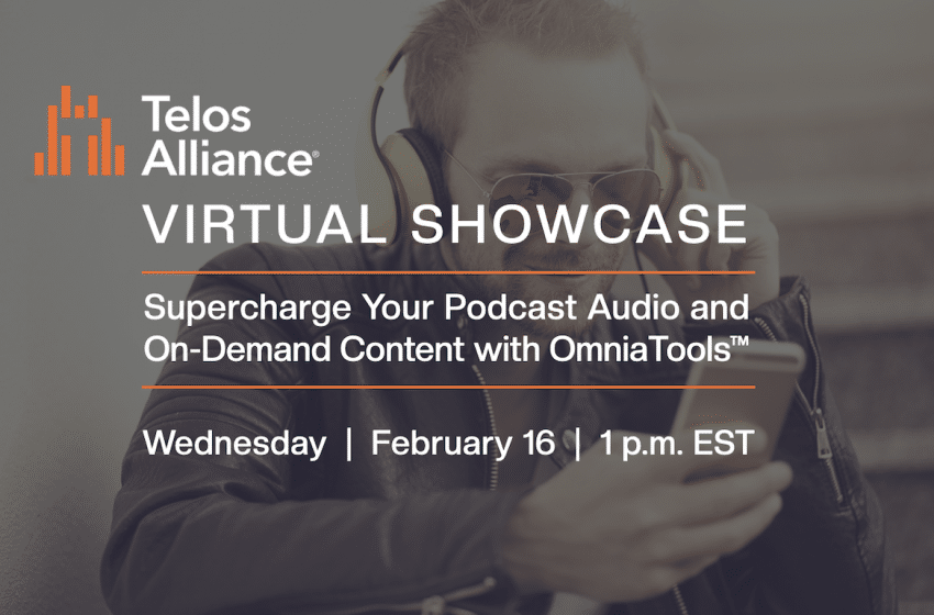  Telos presents supercharging podcast audio webinar