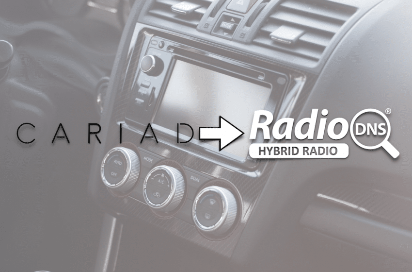  CARIAD joins RadioDNS