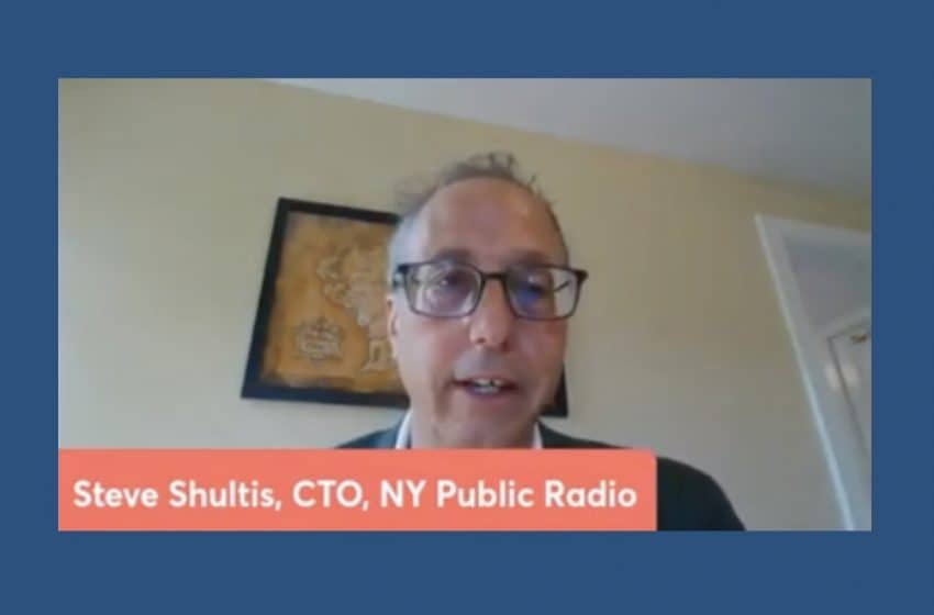  RedTech Briefing: Steve Shultis, New York Public Radio