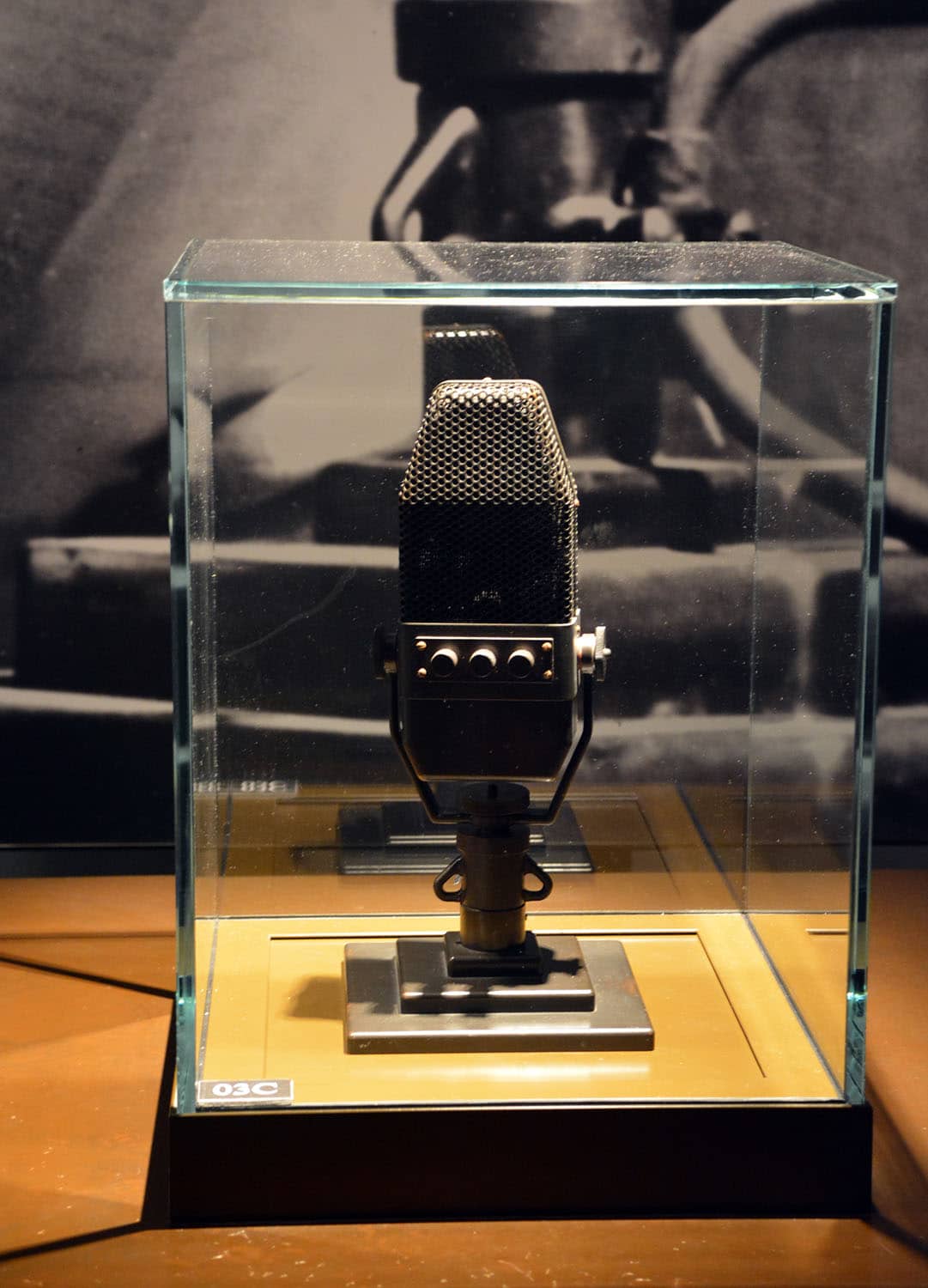 The instantly recognizable BBC-Marconi Type-A microphone, a mainstay for the broadcast from 1934 to the late 1950s. Credit: Shutterstock