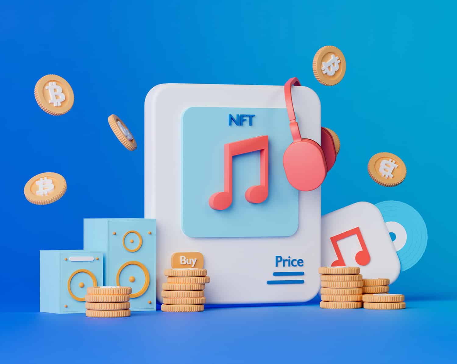 NFT’s allow people to listen to original content and buy tracks as non-fungible tokens.