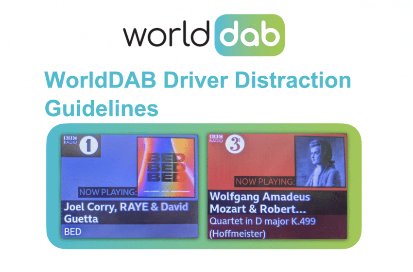  WorldDAB releases guidelines for in-car digital radio visuals