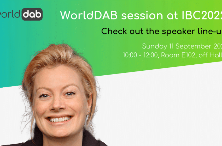  WorldDAB announces lineup for IBC2022 session