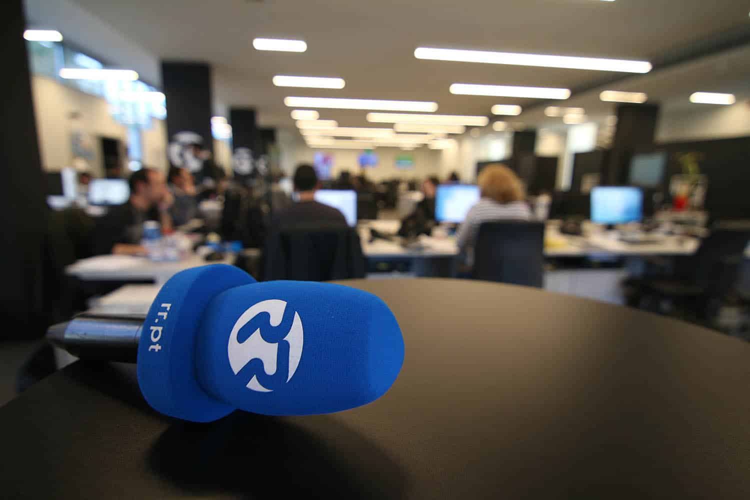 Radio Renascença newsroom.