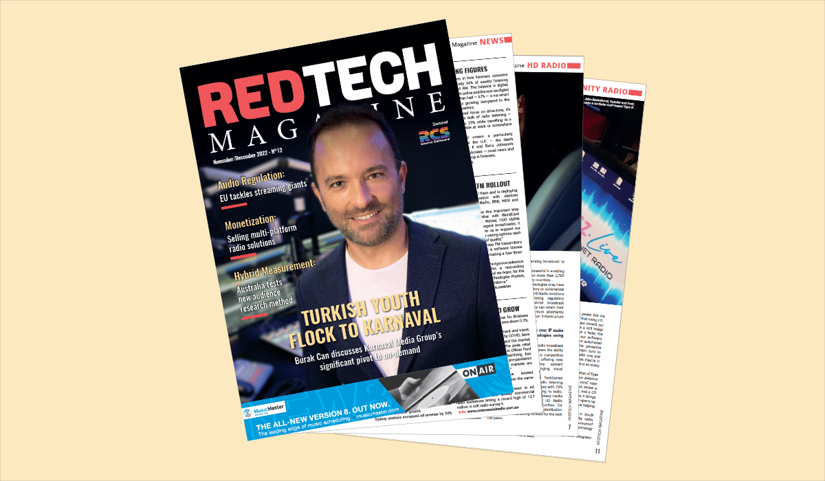 RedTech Magazine Cover Nov/Dec 2022