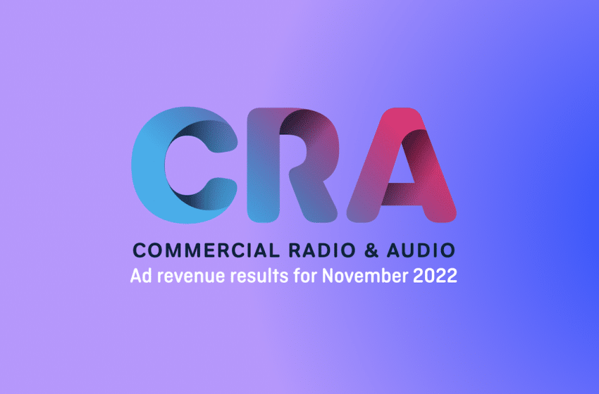  CRA releases November metro radio ad revenue figures