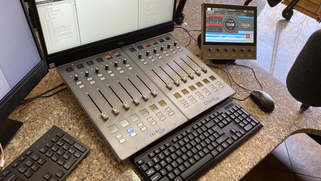 Bosveld uses a two-fader modular Type R system.