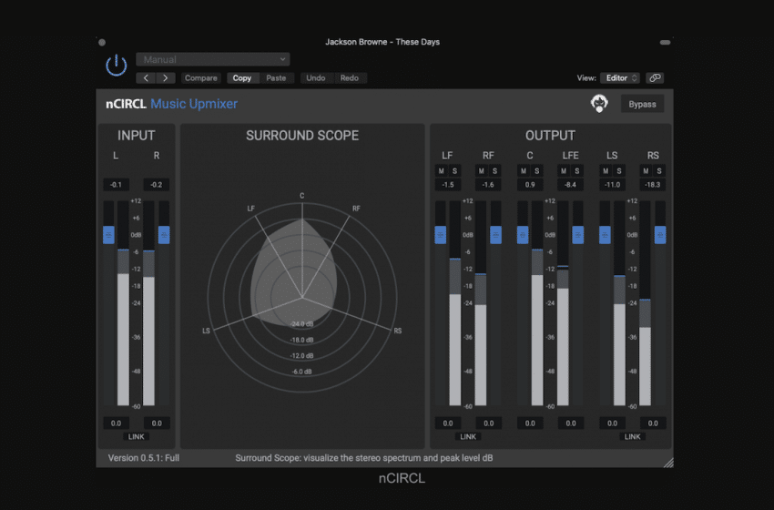  Syndicate of Sounds releases surround-sound upmixer