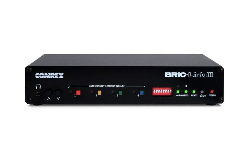  Comrex now shipping BRIC-Link III