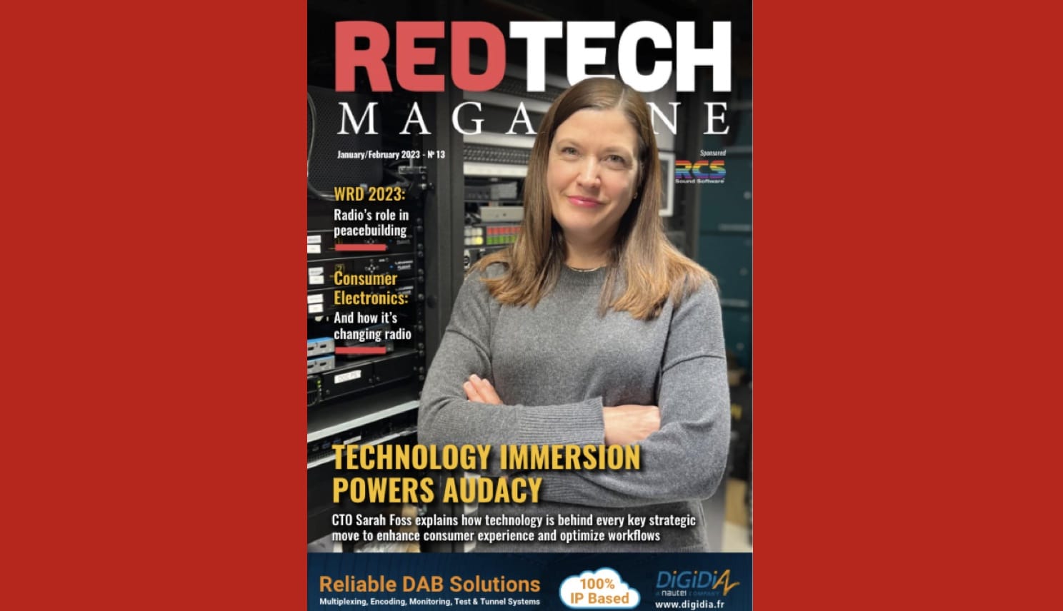 Cover of RedTech Magazine January/February 2023