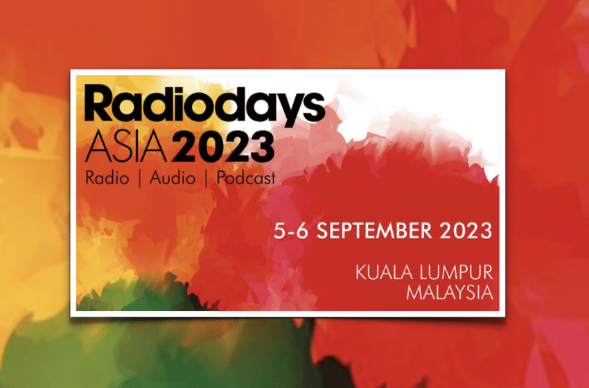  Radiodays Asia announces more speakers