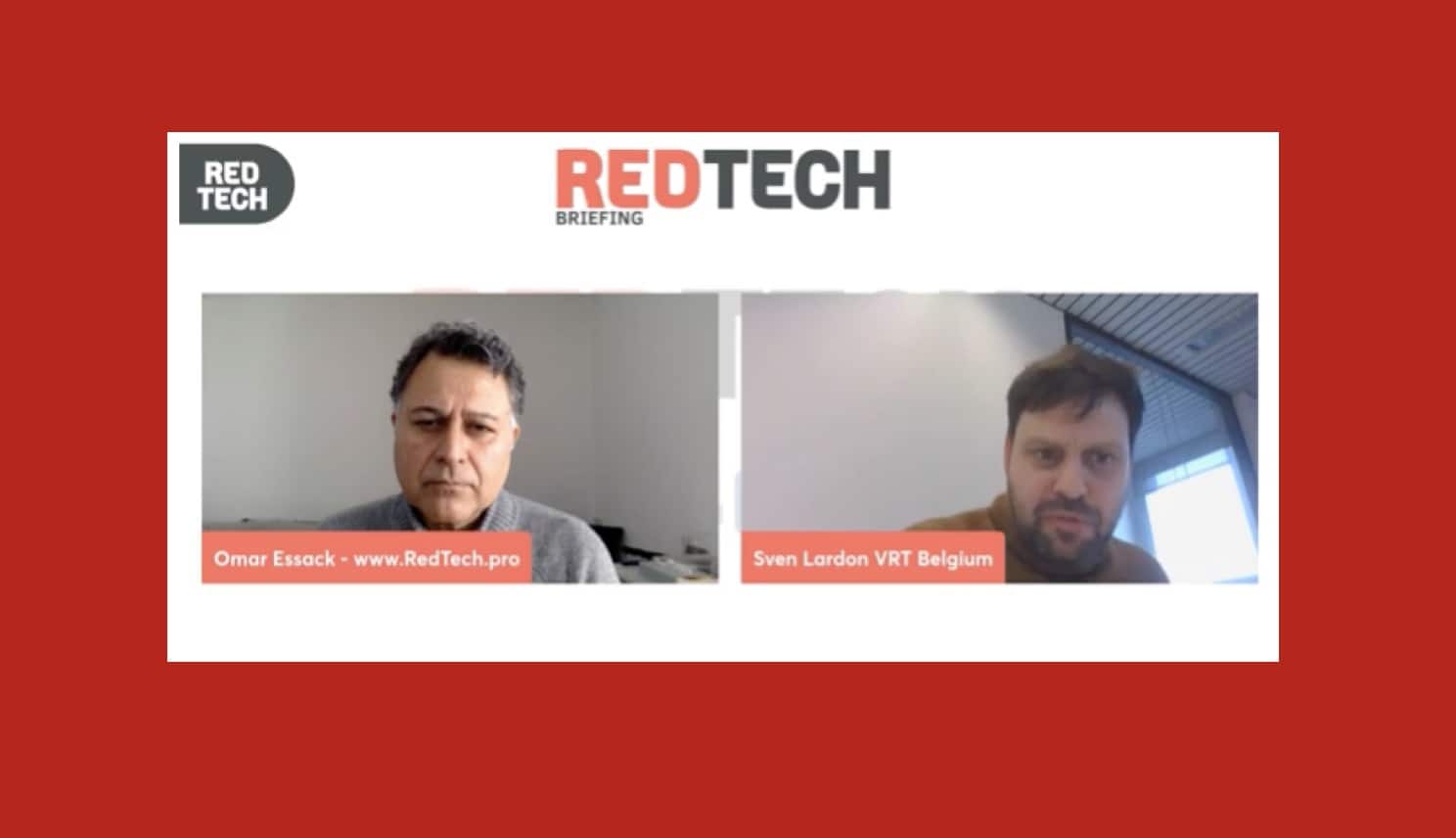 RedTech Briefing-Sven Lardon, VRT