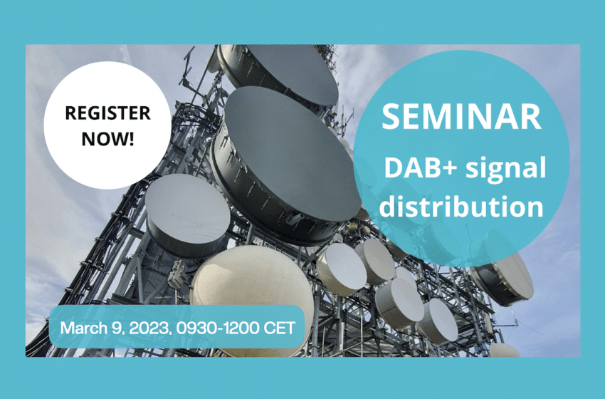  WorldDAB presents seminar on DAB+ signal distribution