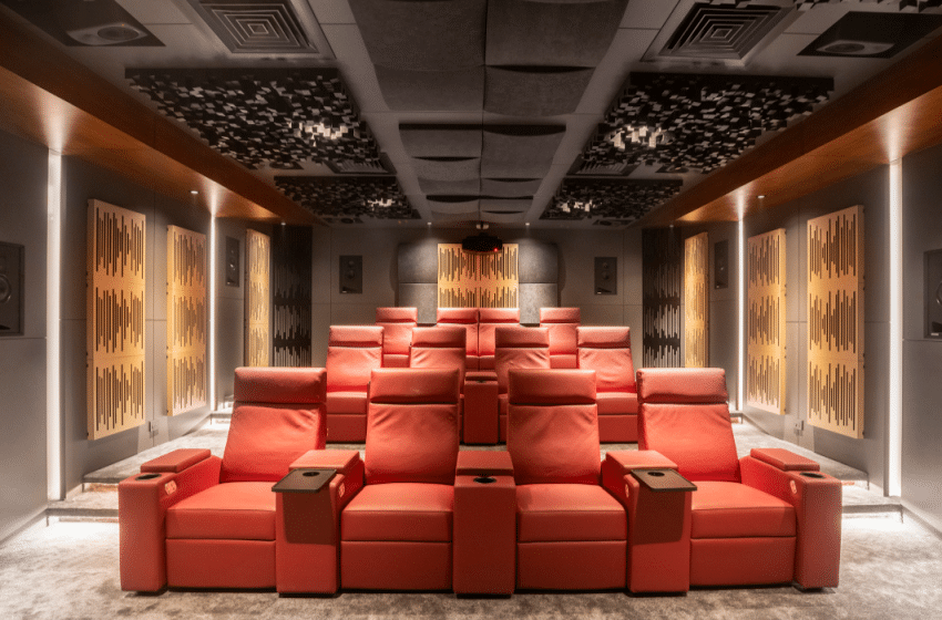  Genelec perfects sound for upmarket home theater project