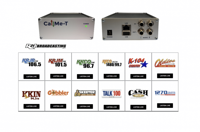  R&J Broadcasting chooses CallMe as its IP audio solution