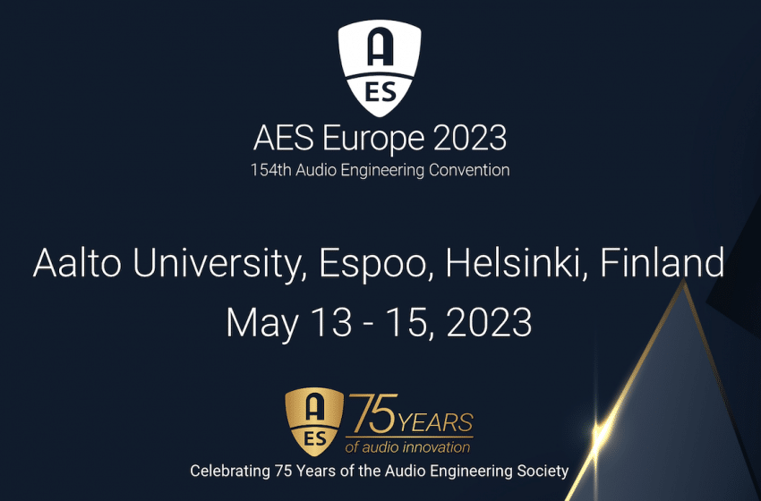  AES Europe 2023 to host Headphone 3.0 workshop