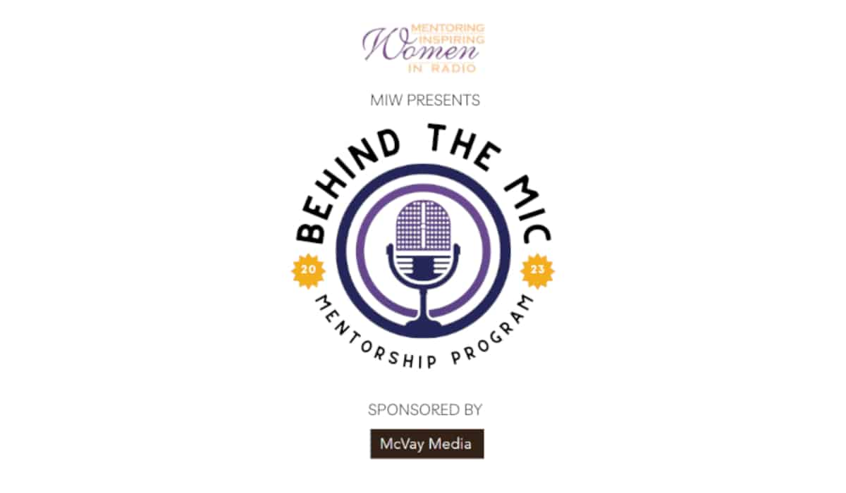 Behind the Mic, Mentoring and Inspiring Women, radio broadcast employment