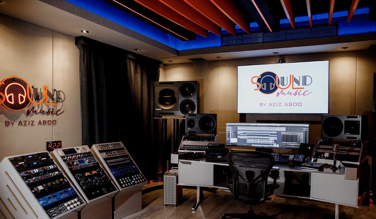 Soul Sound’s Smart Active Monitoring system comprises Genelec 1234A main monitors,1032C nearfield monitors and a 7382A subwoofer