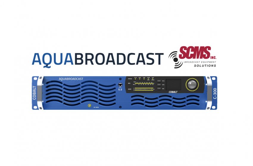  Aqua Broadcast announces SCMS exclusive authorized dealer for U.S.