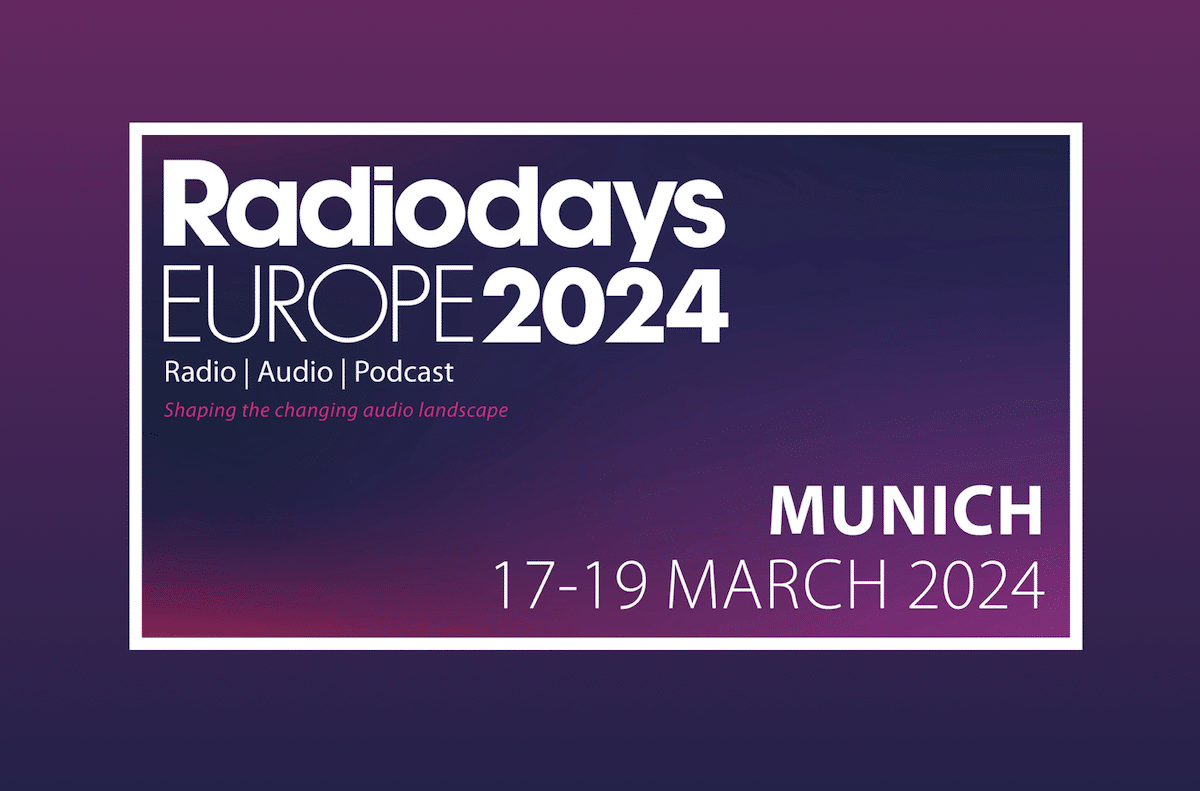 Radiodays Europe 2024 logo