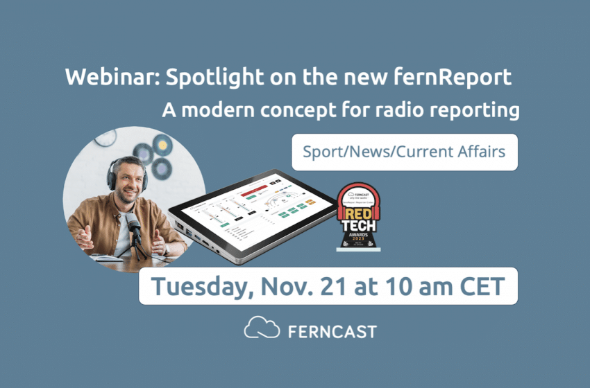  Ferncast to host new fernReport webinar