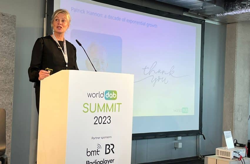  WorldDAB Summit 2023 records possible turning point