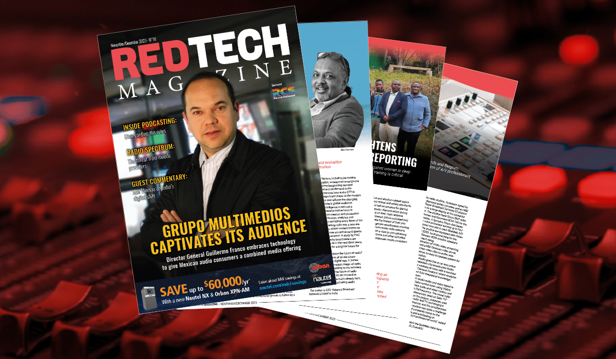 RedTech Mag Nov/Dec 2023 Cover