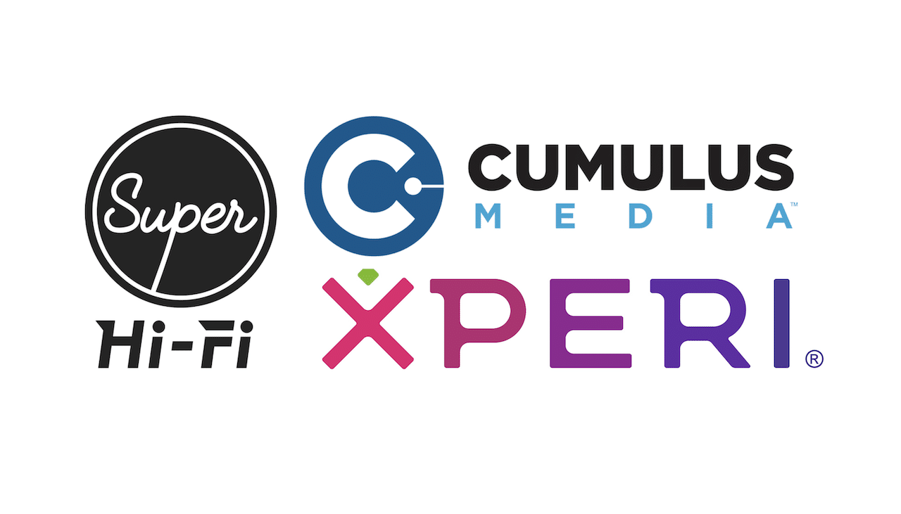 Super Hi-Fi, Cumulus Media, Xperi partnership