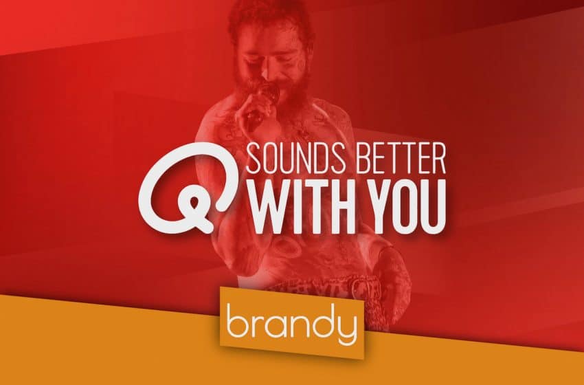  Brandy rebrands Qmusic 