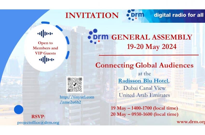  DRM releases May general assembly news