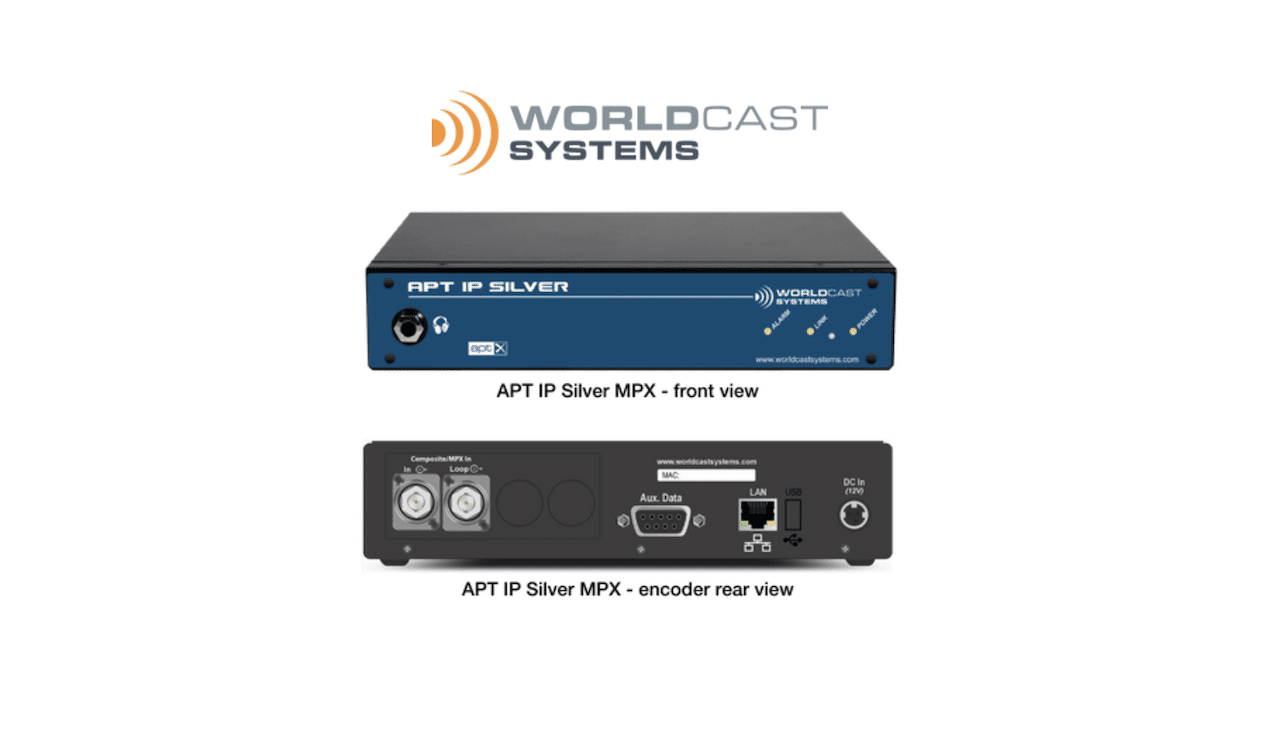 WorldCast Systems APT IP Silver MPX