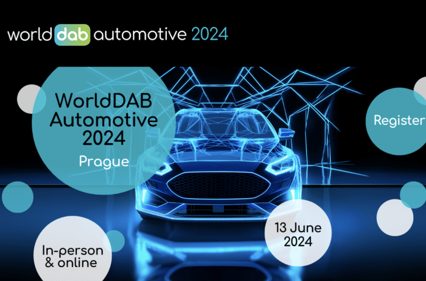  WorldDAB Automotive 2024 motors nearer