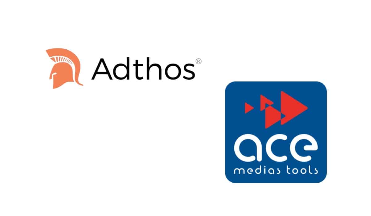 Adthos and ACE Medias Tools Logos