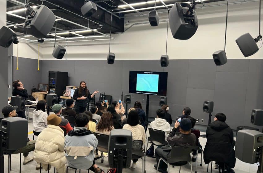  RISD pitches Genelec 25.4 to students