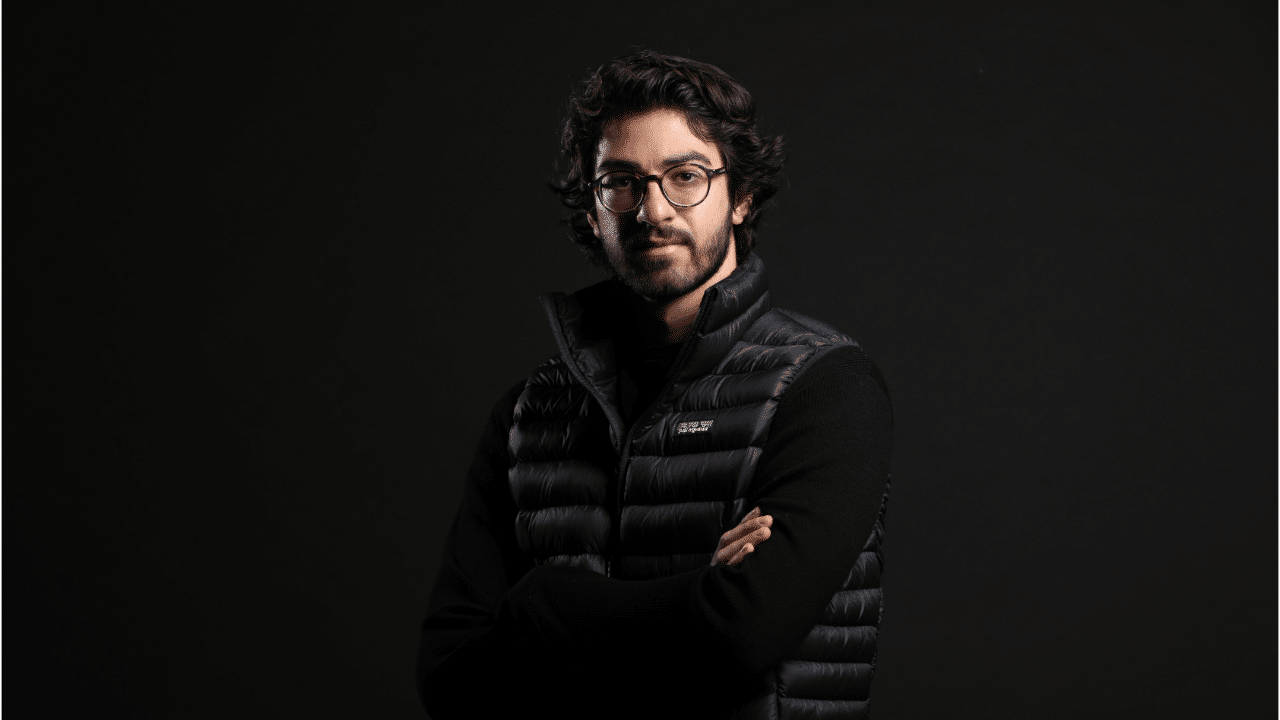 Podeo CEO and co-founder, Stefano Fallaha with his arms folded