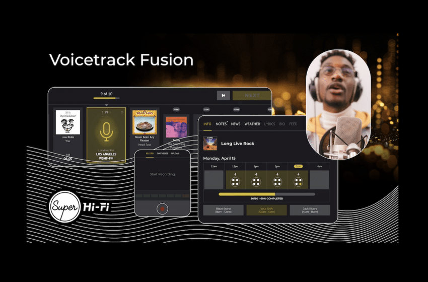  Super Hi-Fi launches Voicetrack Fusion