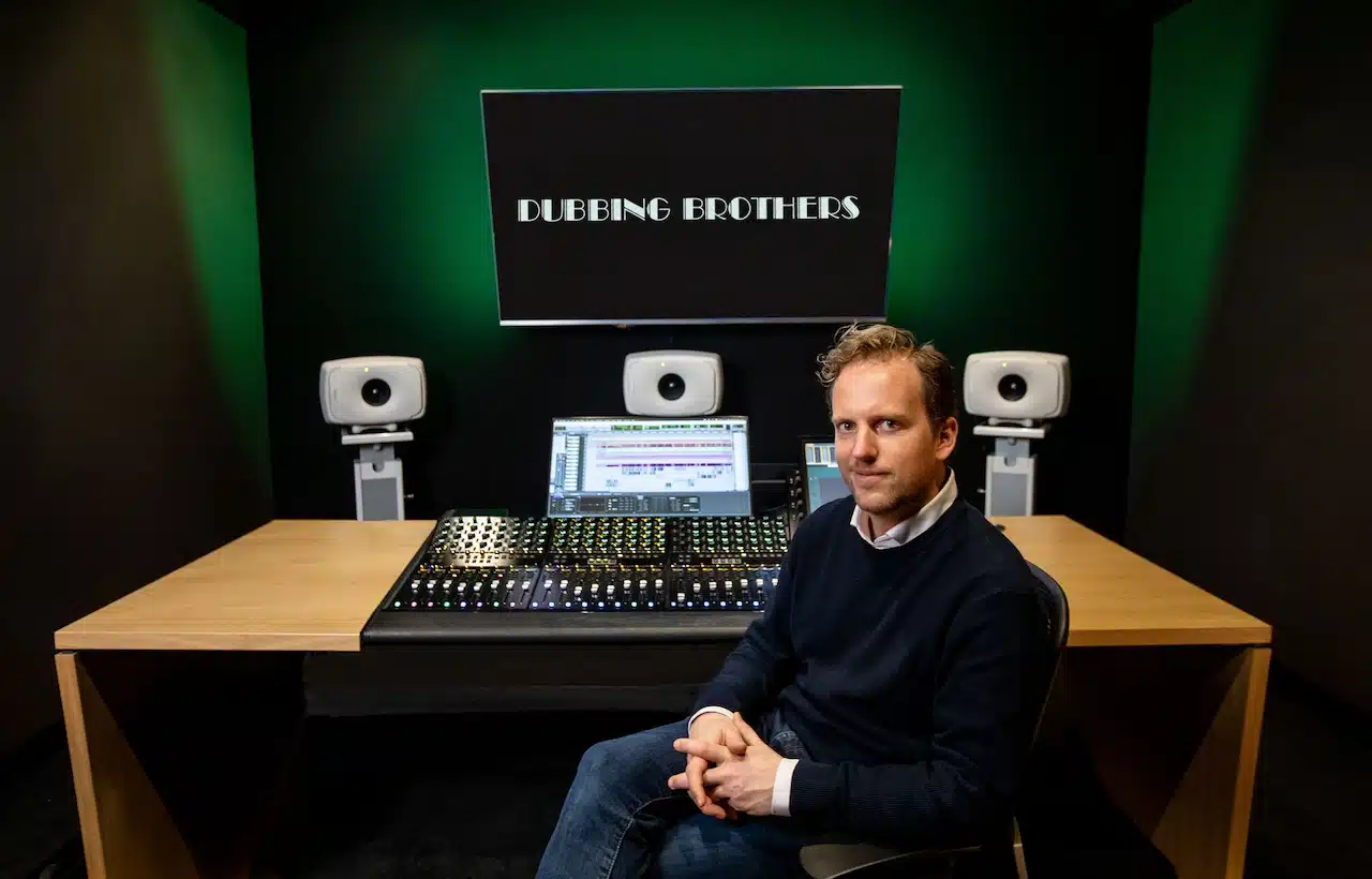 Dubbing Brothers CTO Jérôme Malaize, pictured in Stage 108 of the company’s newly expanded Paris facility.