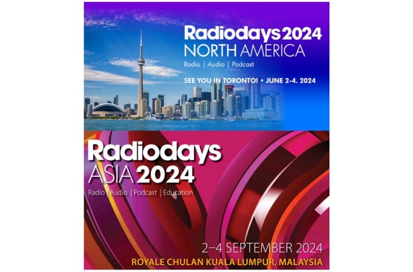  RadioDays makes announcements for North American and Asian shows
