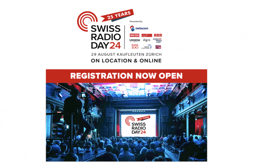  SwissRadioDay24 opens registration