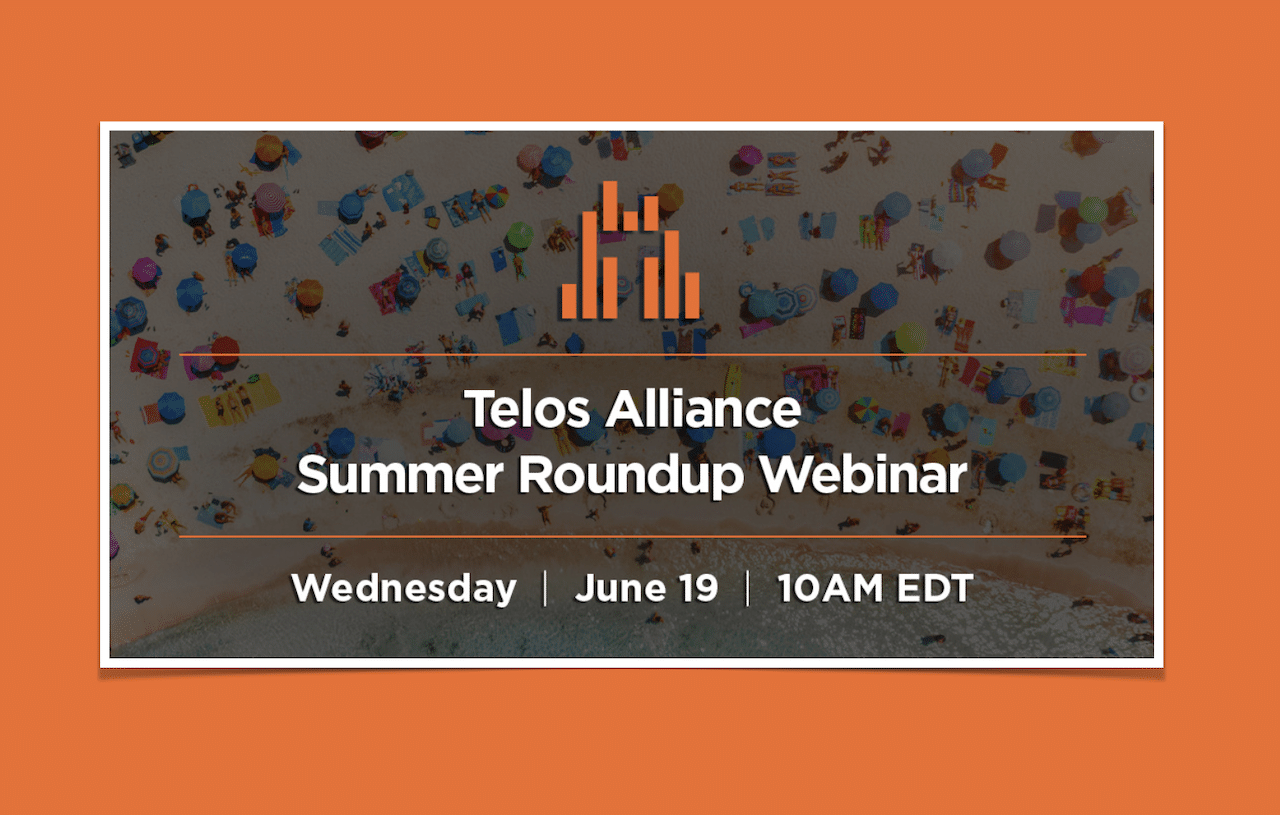 Telos Alliance Summer Roundup Webinar